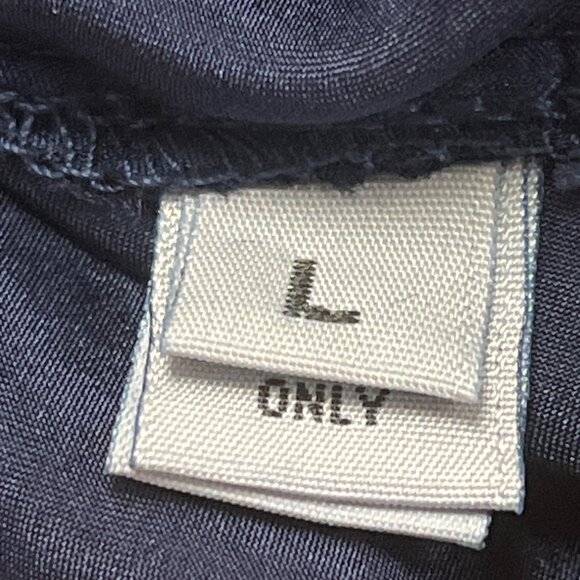 Sara Mique Three-Piece Set Women's Blue Velvet Leaf Patterned Size L - Picture 16 of 16